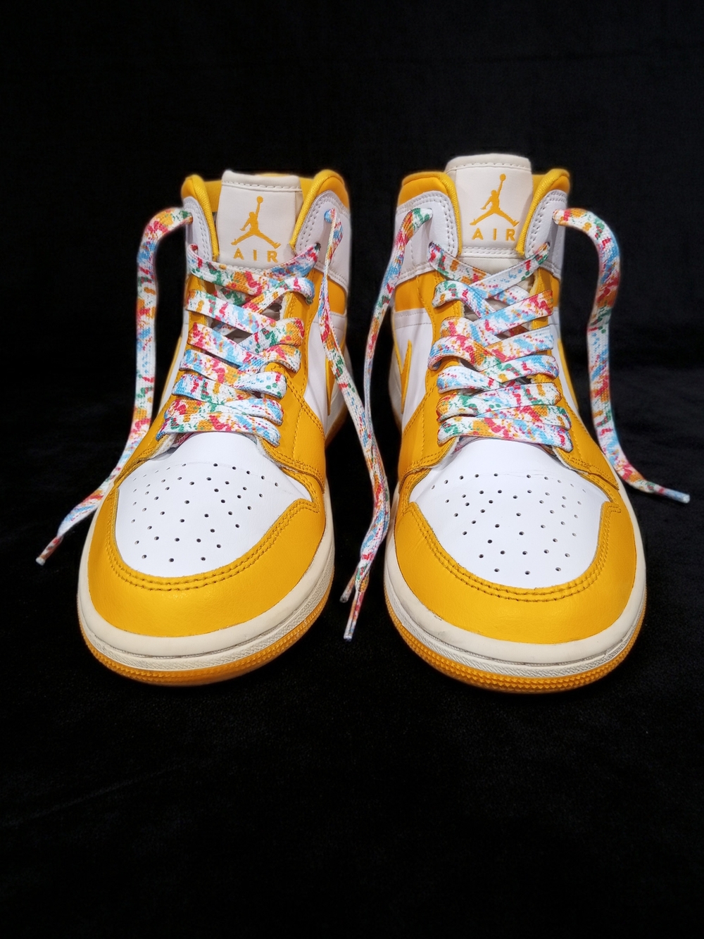 Air Jordan 1 Mid (BQ6472-117) Women's Size 9 High-Top Sneakers